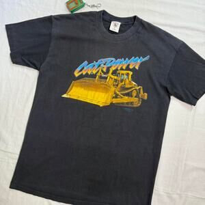 Vintage 80’s Caterpillar Bulldozer T-Shirt - M